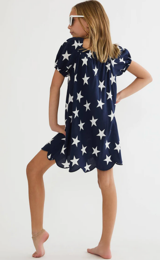 Little Ollie Dress Twilight Stars