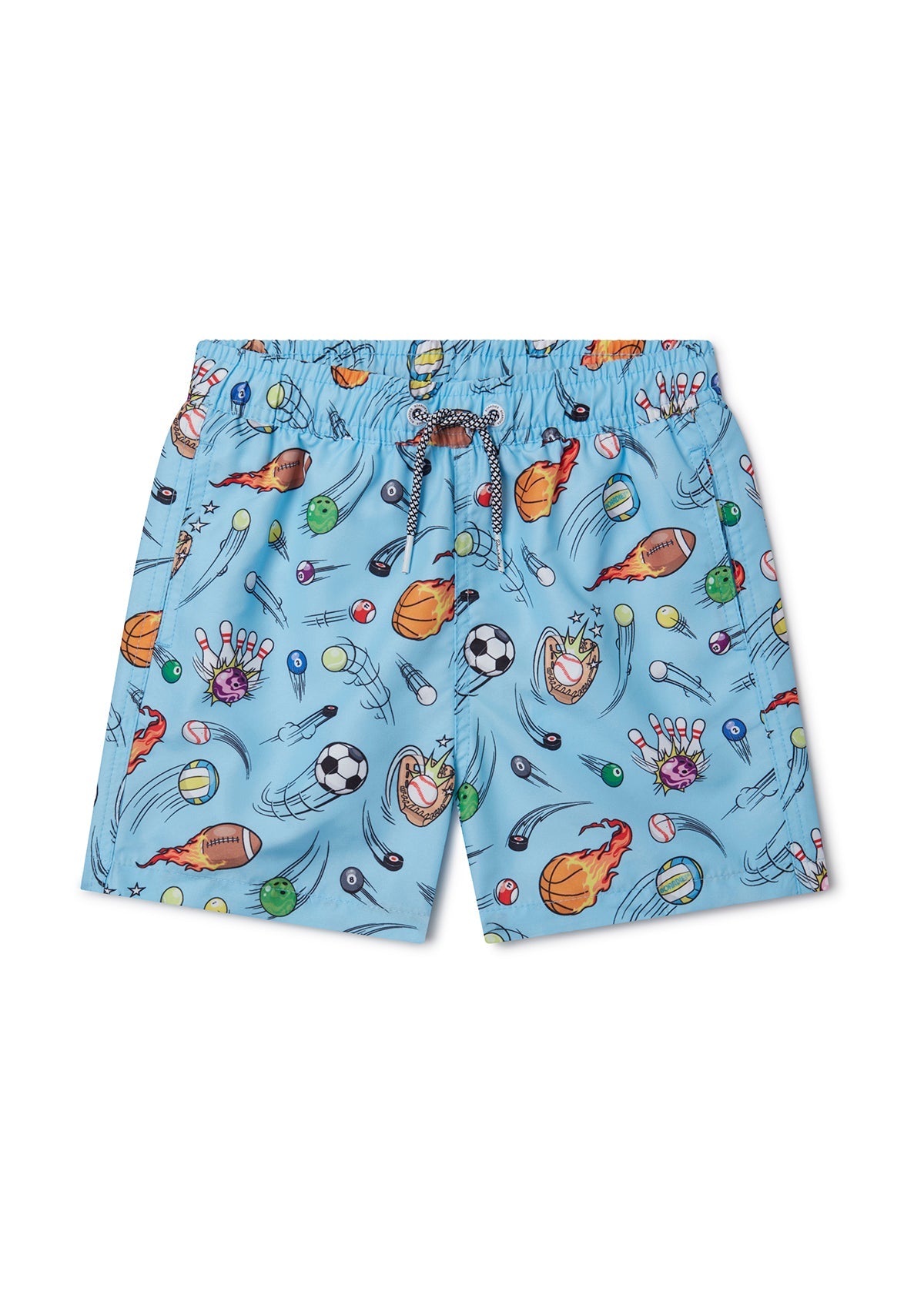 Zoom Balls Boardies Boys Swim Trunks