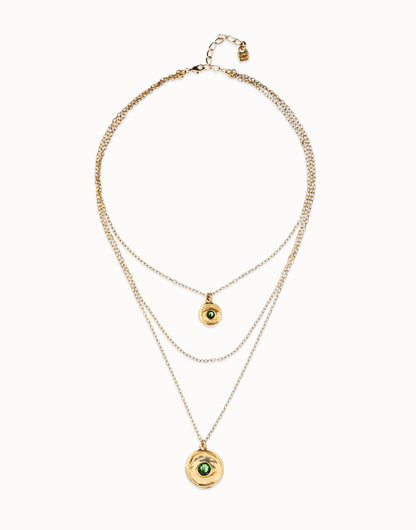 Ser Intuitiva Gold Necklace