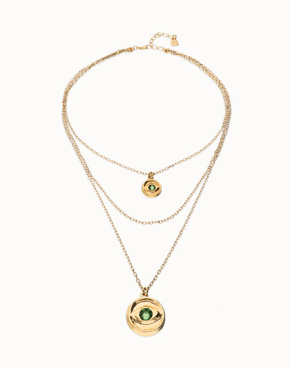 Ser Intuitiva Gold Necklace