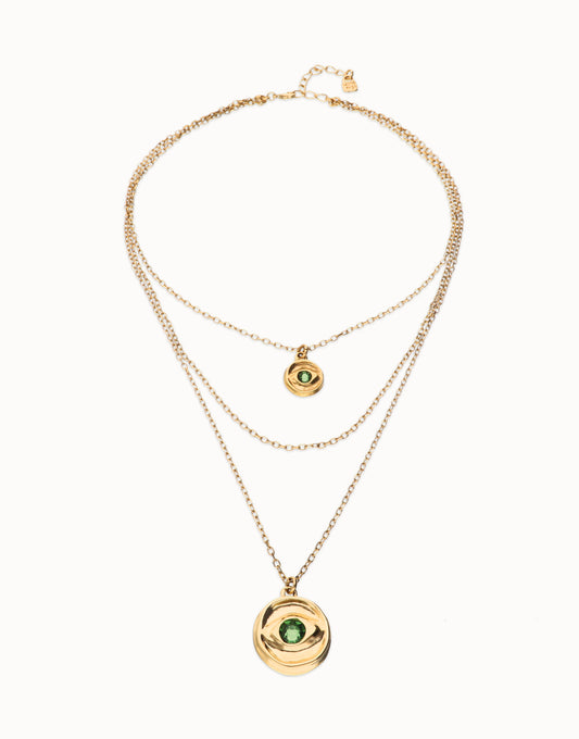 Ser Intuitiva Gold Necklace