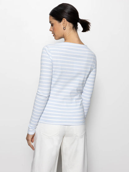 Long Sleeve Boatneck T-Shirt