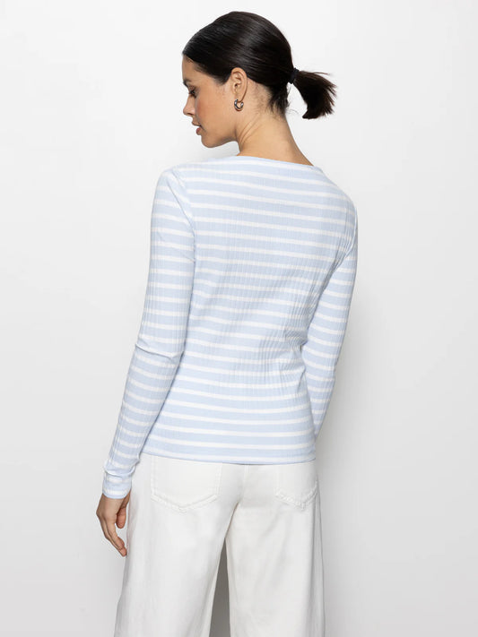 Long Sleeve Boatneck T-Shirt