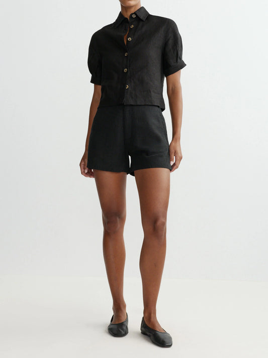 Taylor Relaxed Short Linen
