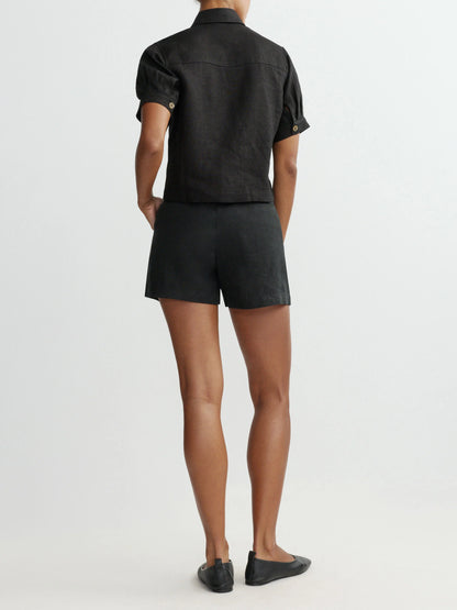 Taylor Relaxed Short Linen