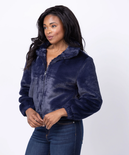 Faux Fur Bomber