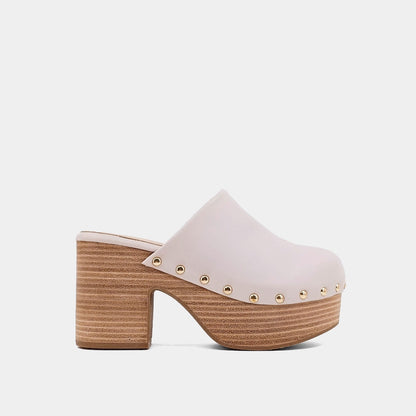 Gigi Clog in Mushroom