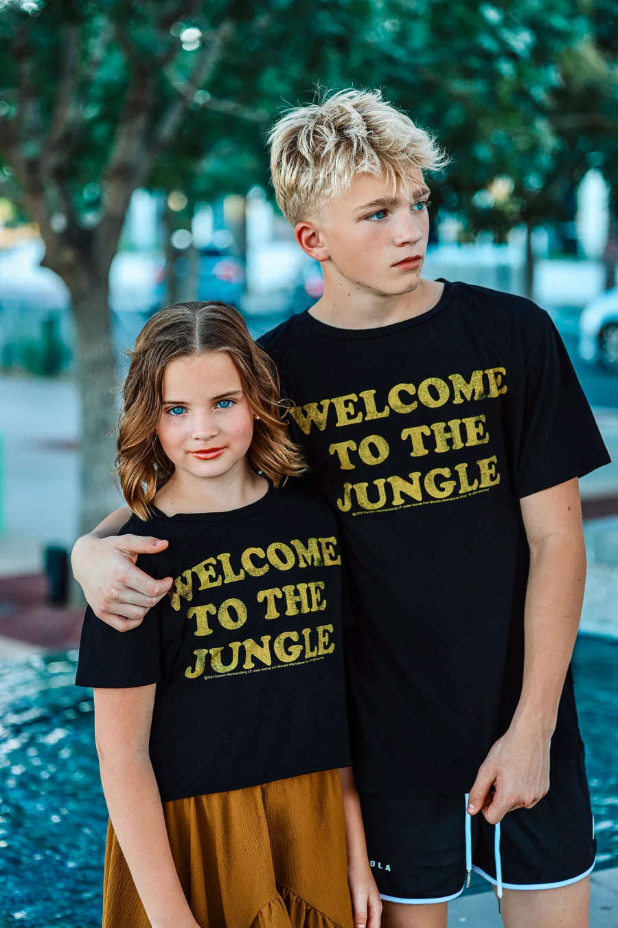 Welcome to the Jungle Big Kids Tee