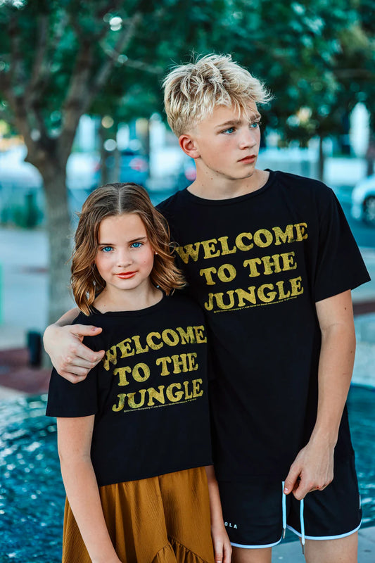 Welcome to the Jungle Big Kids Tee