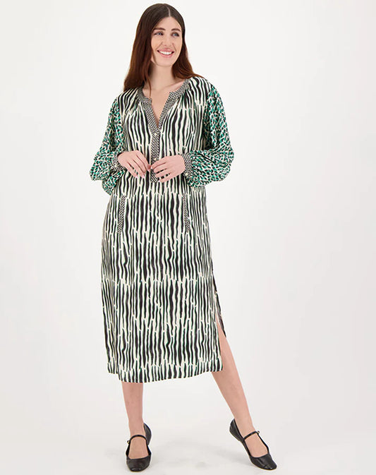 Hanna Placket Safari Dress