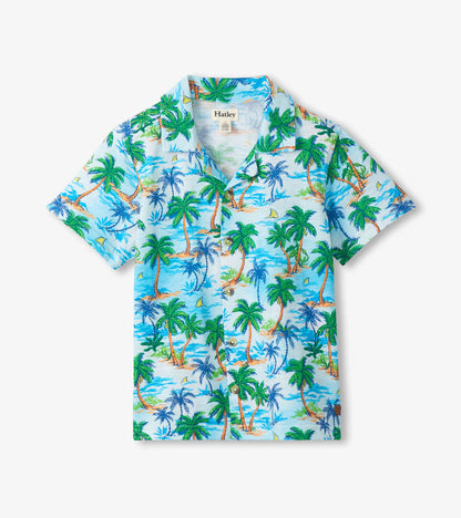 Deserted Island & Jersey Button Down