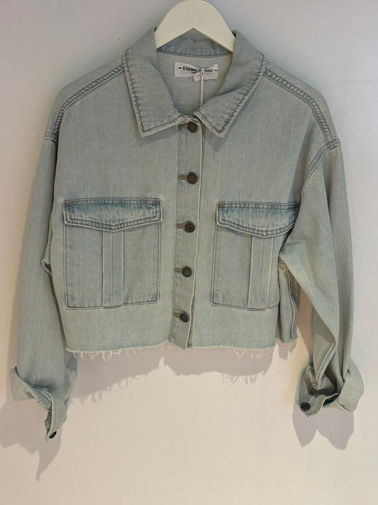 Cropped Jean Jacket