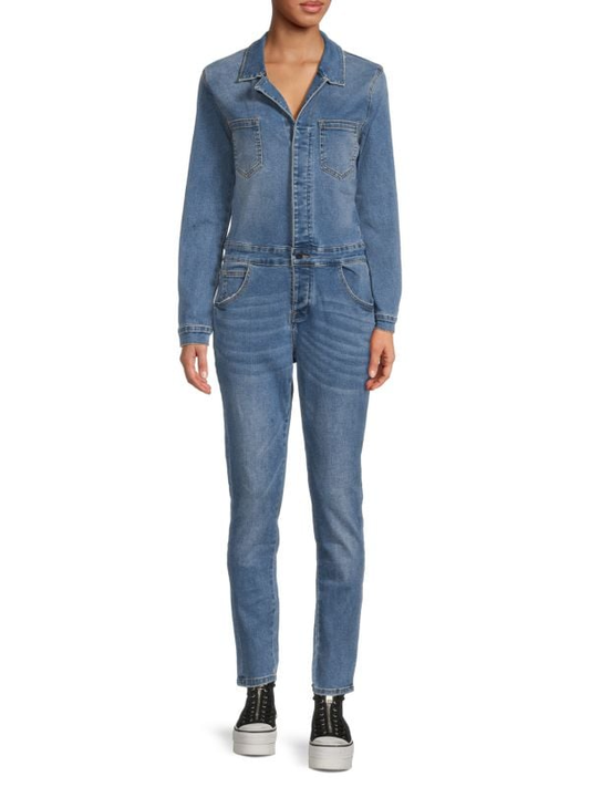 Etienne Marcel Stretch Denim Jumpsuit