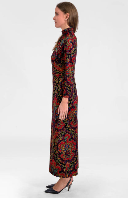 Scorching Hot Dress - Passion Paisley