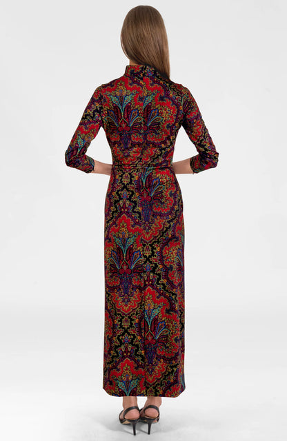 Scorching Hot Dress - Passion Paisley