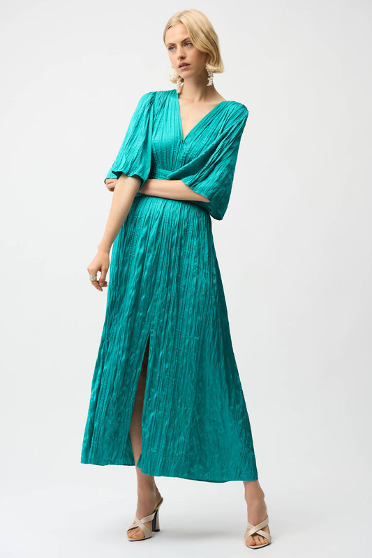 Maxi Wrap Dress With Belt
