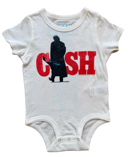Johnny Cash Silhouette Onesie