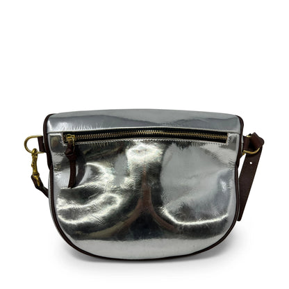 Inez Belt Bag in Metallic Twill