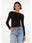 Leone Long Sleeve Boatneck Top