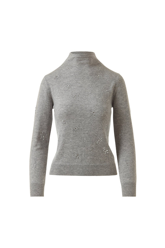 Crystal Funnel Sweater