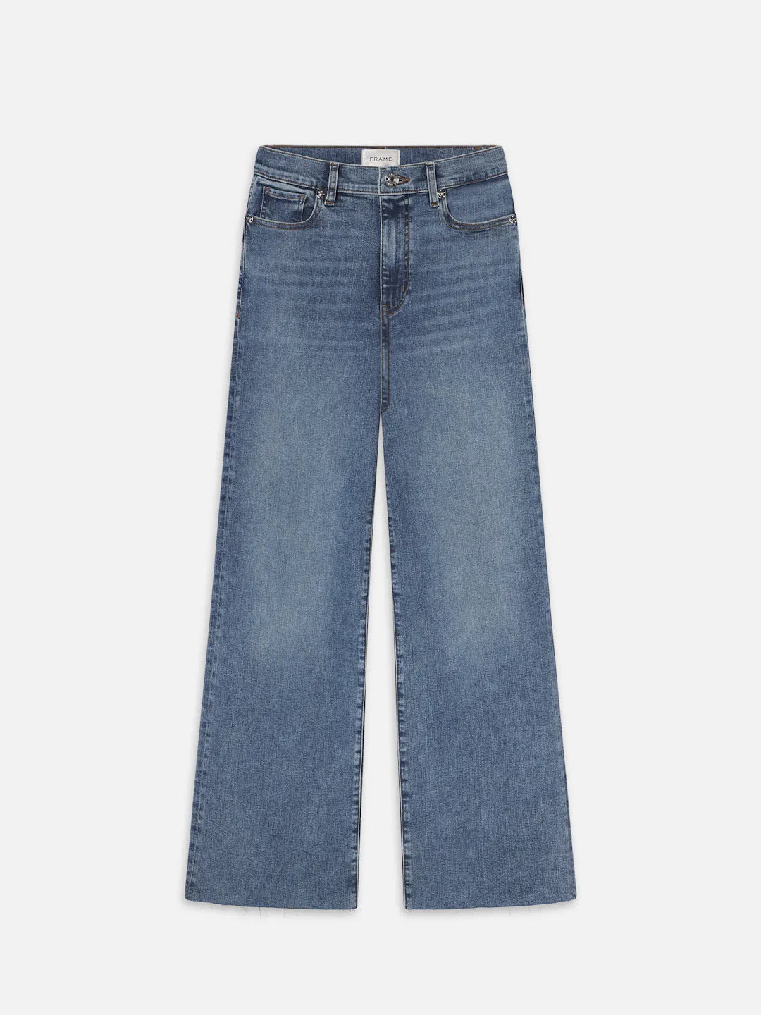 Le Slim Palazzo High-Rise Jeans in Rowley After All