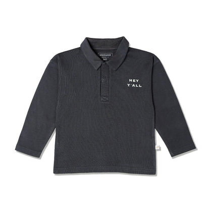 MakeMake Organic Long Sleeve Polo