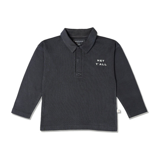 MakeMake Organic Long Sleeve Polo