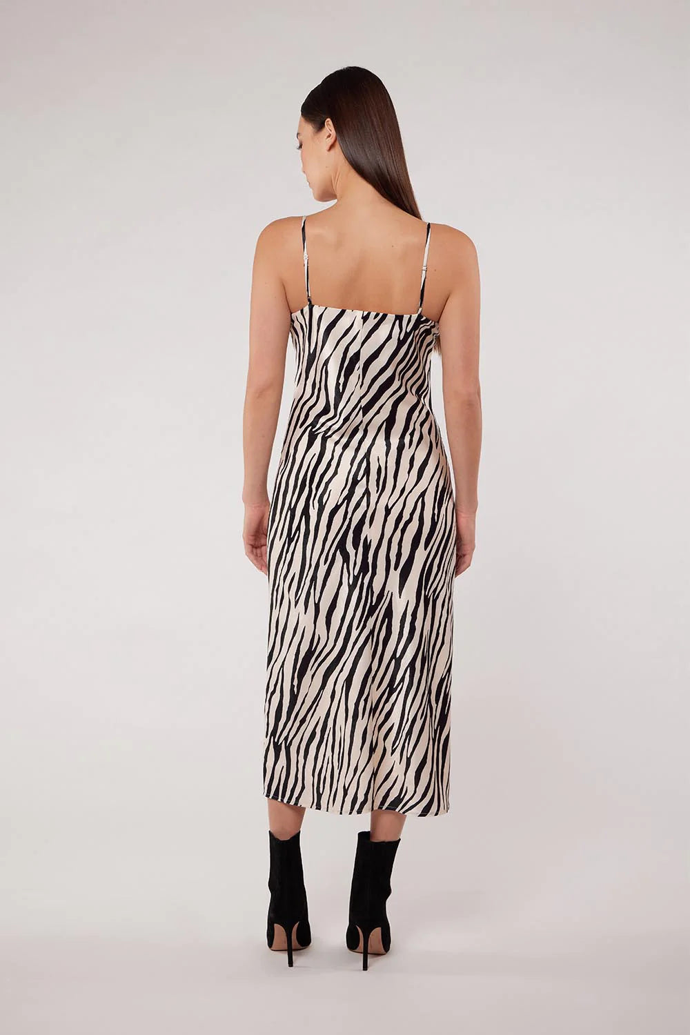 Jones Zebra Slip Dress