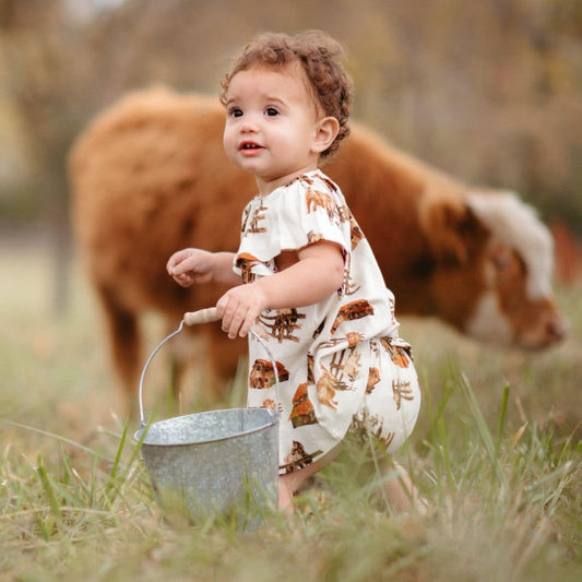 Organic Dress & Bloomer Set - Homestead