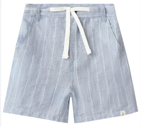 6-7Y / Chambray Textured Plaid