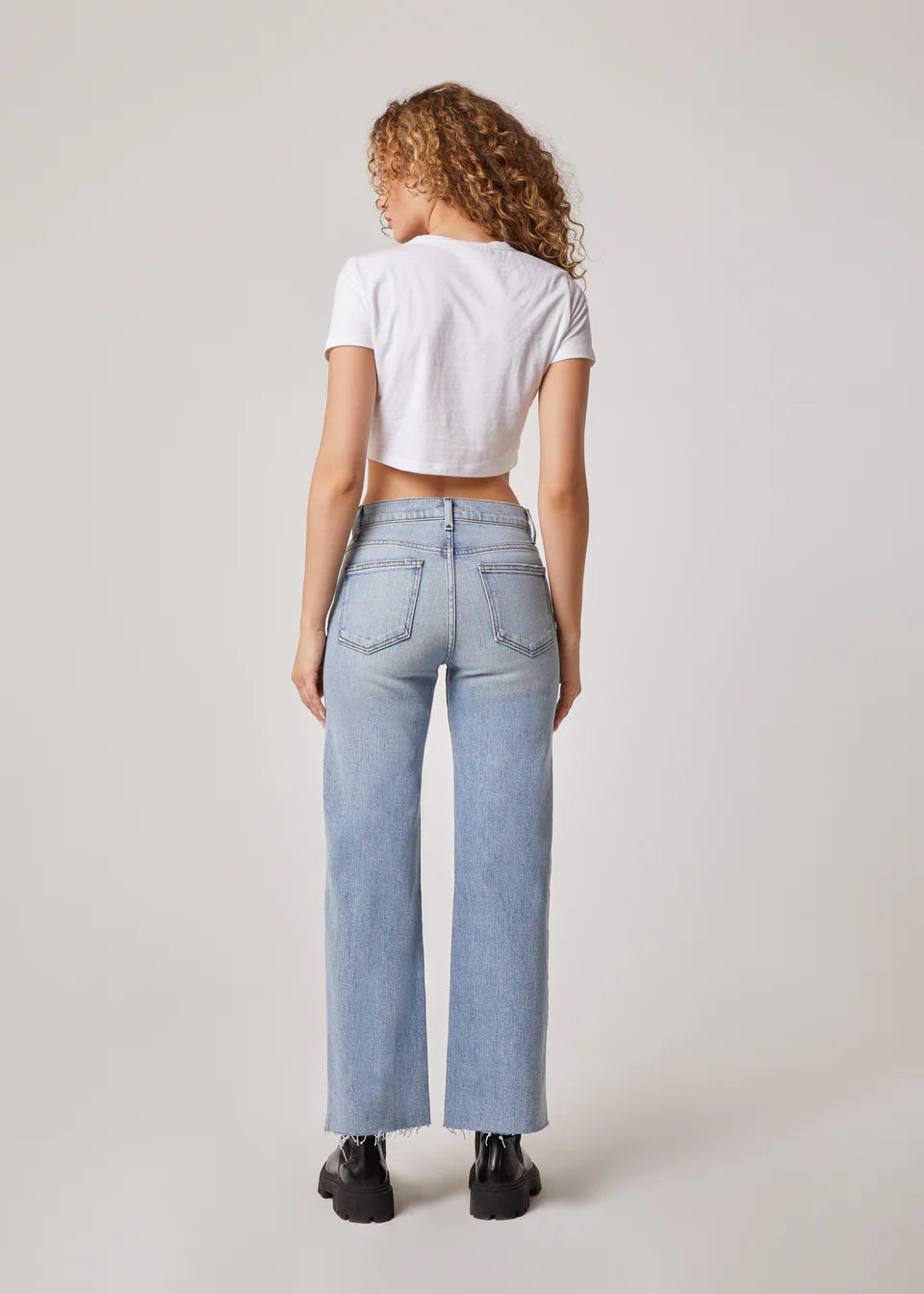 Conrad High Rise Wide leg Jean by Edison