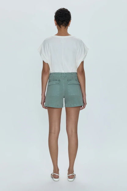 Marissa High Rise Utility Short Bluff