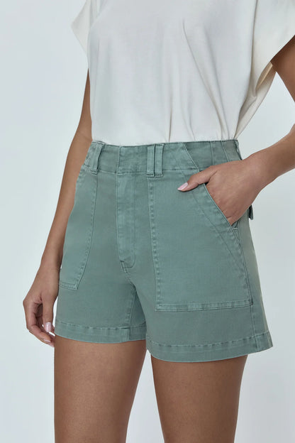 Marissa High Rise Utility Short Bluff