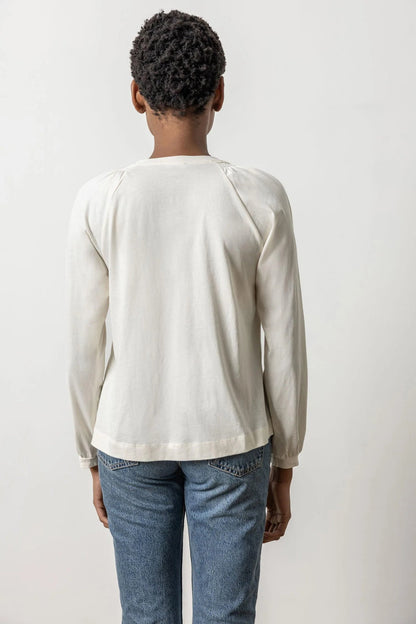 Full Sleeve Smocked V-Neck