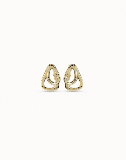Uno de 50 Connected Gold Earrings