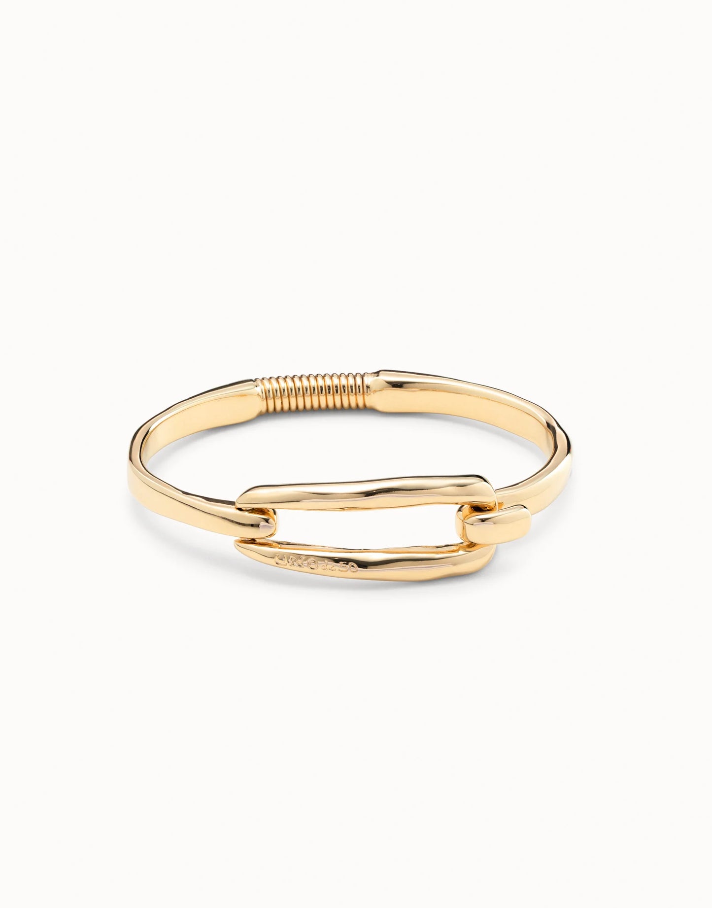 UNO de 50 18K Gold-Plated Buckle Bracelet