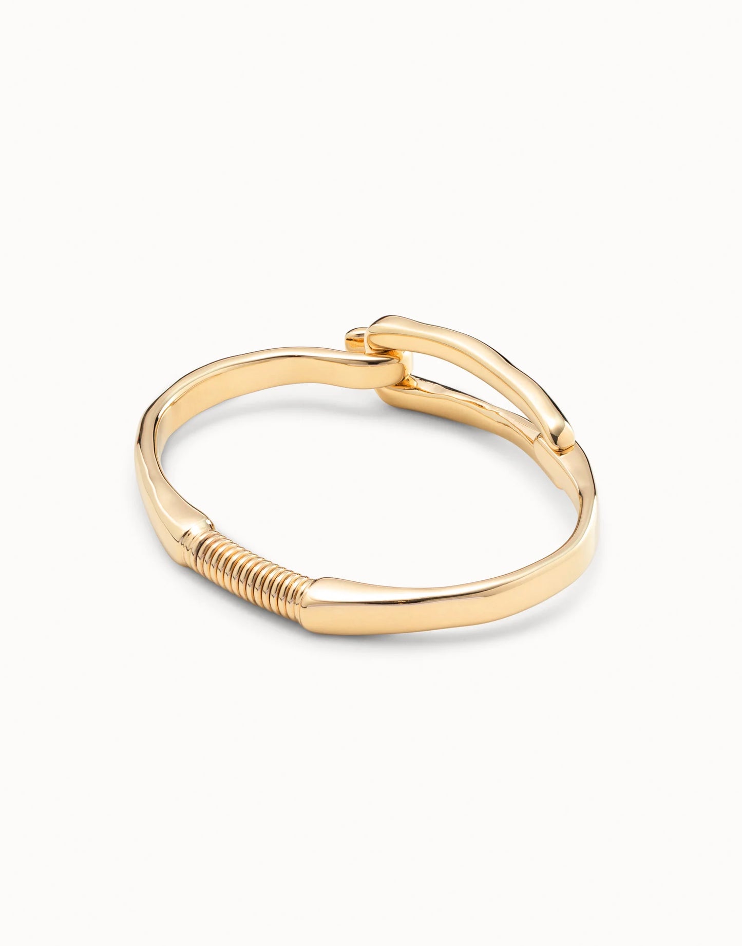 UNO de 50 18K Gold-Plated Buckle Bracelet