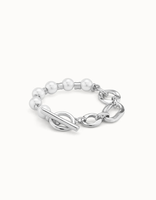 UNOde50 Sterling Silver-Plated Chain Bracelet