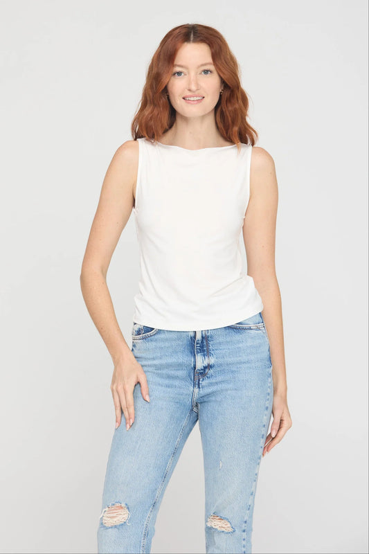 Odette Boat Neck Tank