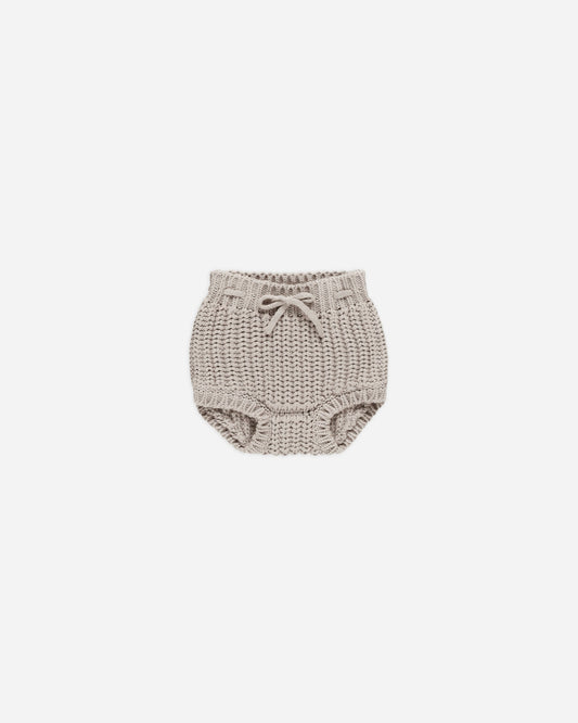 Knit Tie Bloomer in Fog