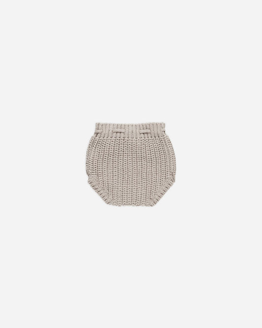 Knit Tie Bloomer in Fog