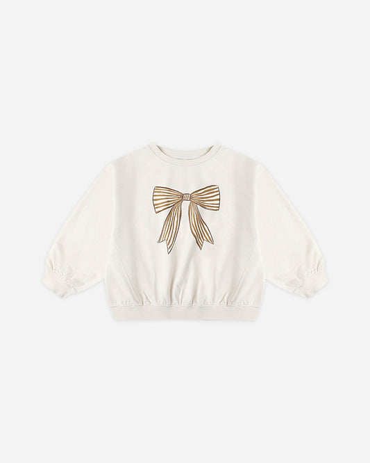 Oversized Sweatshirt l Bow
