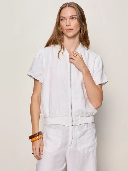 Everly Linen Bomber