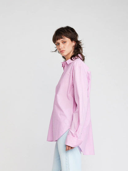 Rumi Cut Out Back Yolk Shirt