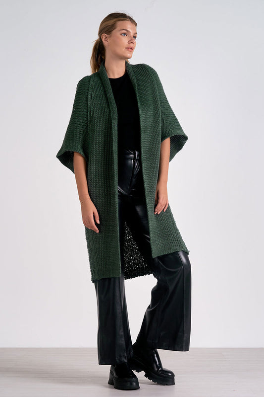 Dark Green Cardigan