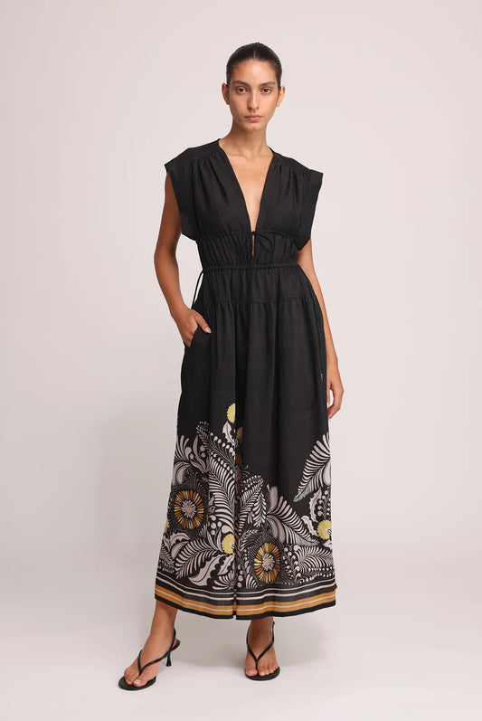 Oria Printed Woven Dress
