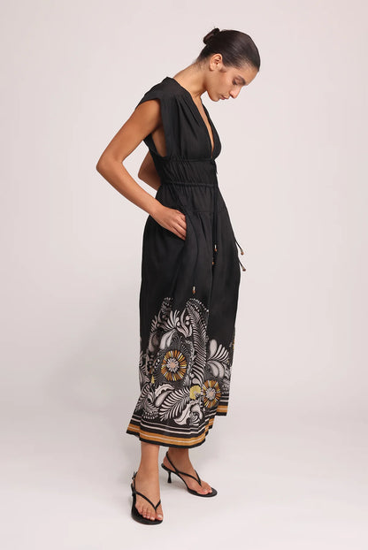 Oria Printed Woven Dress