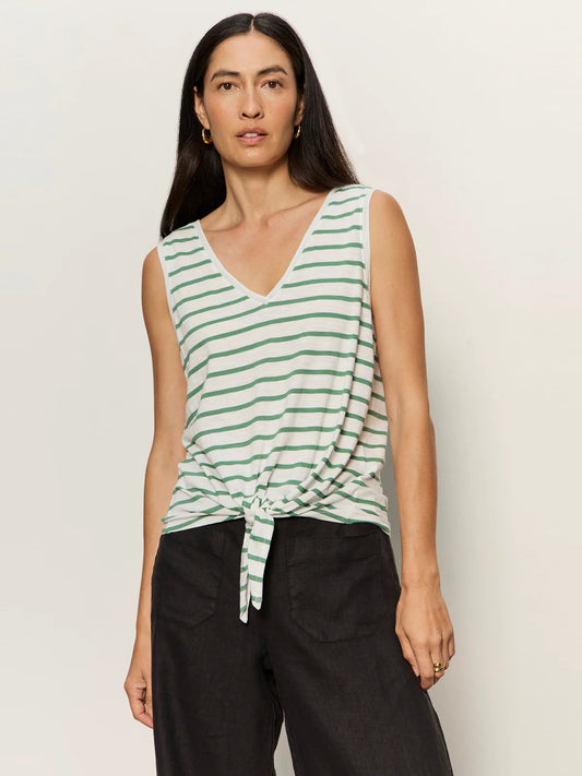 SANCTUARY V-Neck Tie Tank