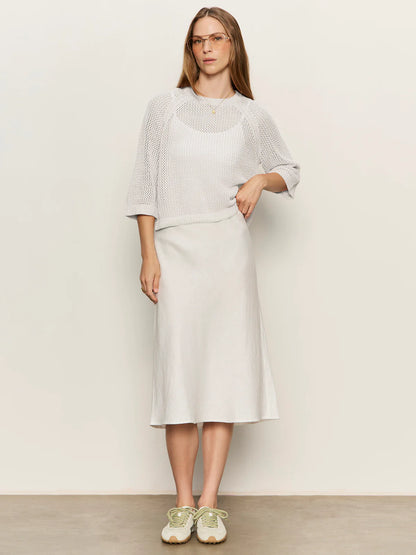 Everyday Linen Slip Skirt