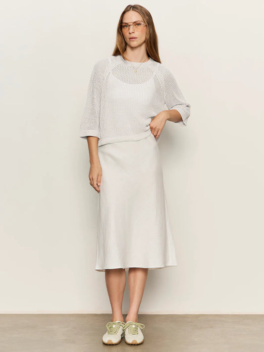 Everyday Linen Slip Skirt